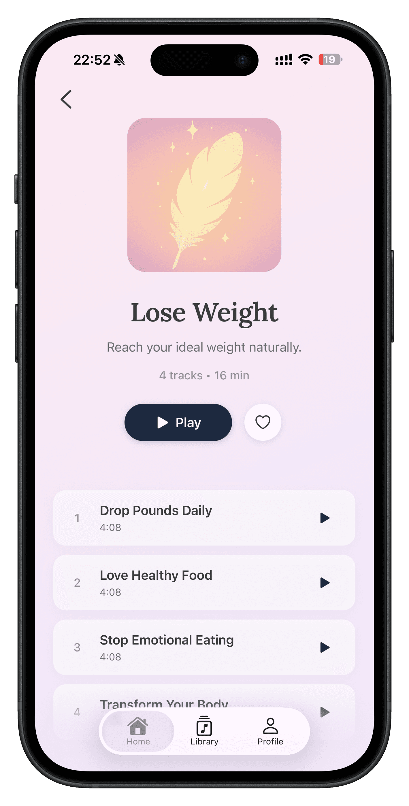 Affina weight loss affirmations collection